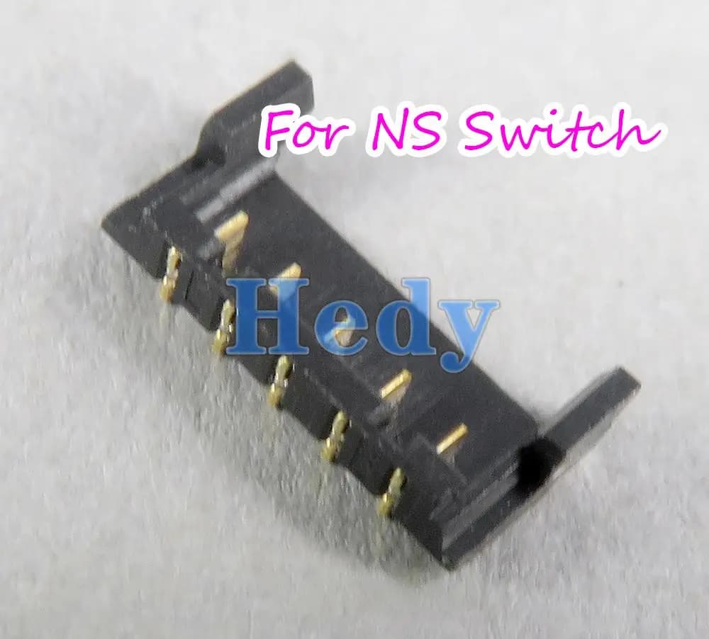 2 pezzi nuovissimi per presa batteria scheda madre NS Switch per contatto batteria Nintendo Switch 5 pin sulla scheda madre