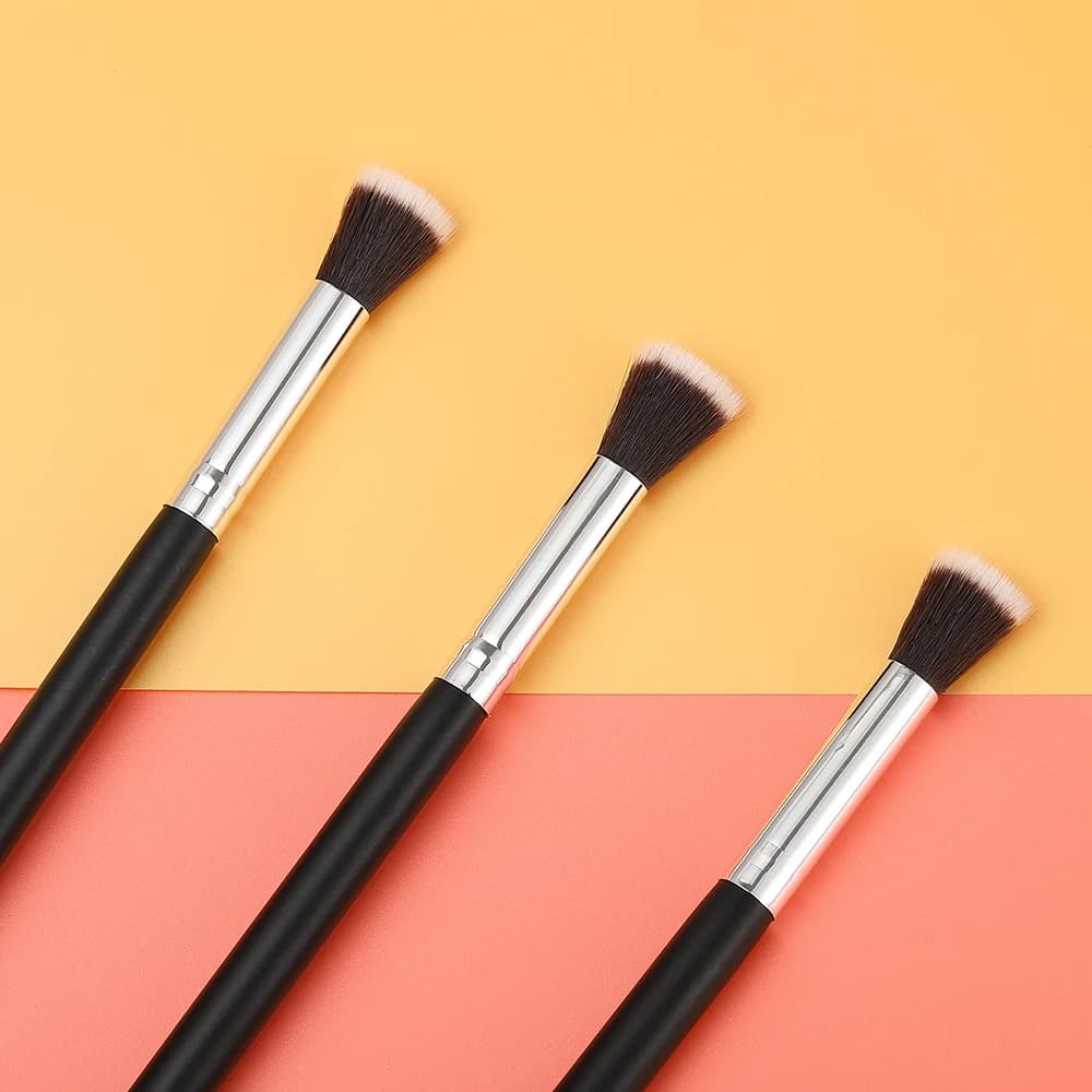 BNG Spazzola morbida per cipria per immersione Spazzole per immersione Nail Art Detergente acrilico fai-da-te Pulizia della polvere Strumenti per manicure per rimozione glitter