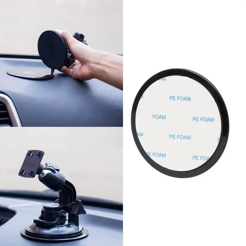 Adhesive disc Car dashboard for phone Tablet GPS support D7YA