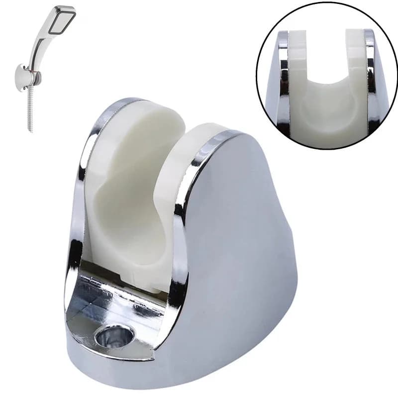 Supporto universale per doccia, supporto regolabile per montaggio a parete in ABS, doccetta, supporto per soffione, staffa base di stoccaggio, organizer per il bagno
