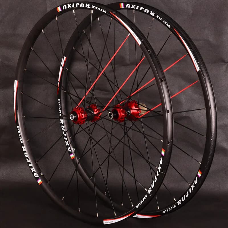 Ruota DTXT-SLR della bici della strada del freno a disco 700c del mozzo della fibra del carbonio con l'orlo della lega di alluminio con la serratura centrale/sei bici della strada dei fori