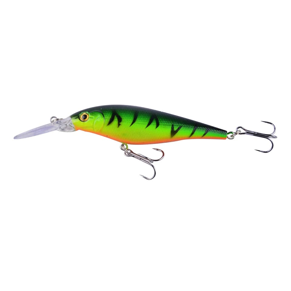 1 pezzo Super Quality10 Colori 11cm 10.2g Isca Artificiale Esca Dura di Pesca Dei Ciprinidi esche Da Pesca wobbler crankbait 6 # Gancio 3D occhi
