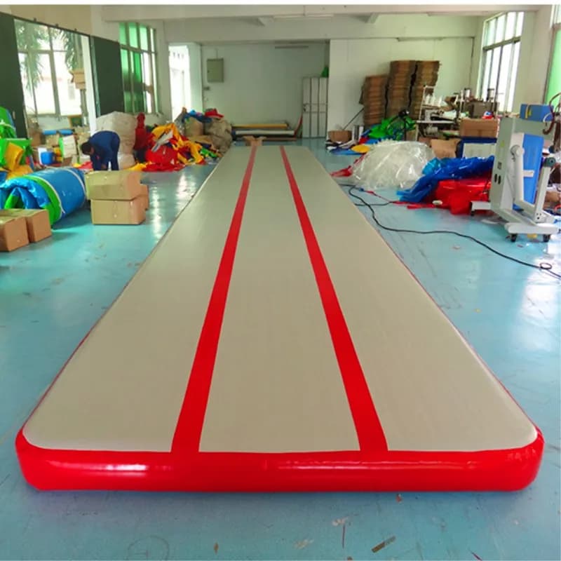 11x2x0.2 m inflatable gymnastic pad with air cushion for training/Cheerleader/Yoga