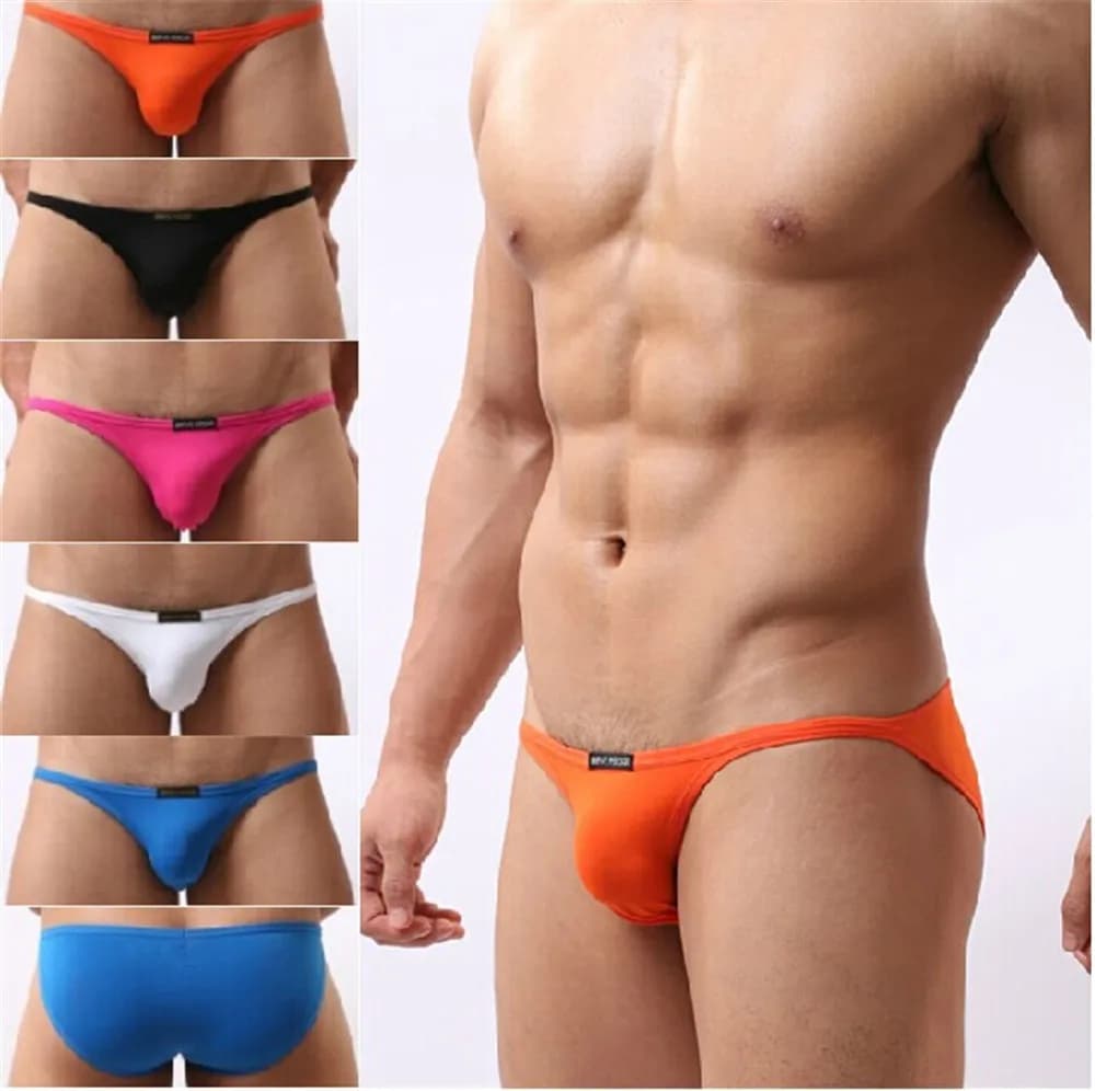 Intimo da uomo Mini slip da uomo Bikini costumi da bagno intimo taglia S,M,L