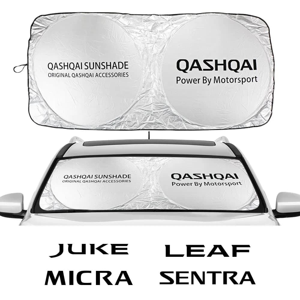 Parasole per parabrezza auto per Nissan Altima Juke Leaf Maxima Micra Murano Note Patrol Pulsar Qashqai Rogue Sentra Sylphy Teana
