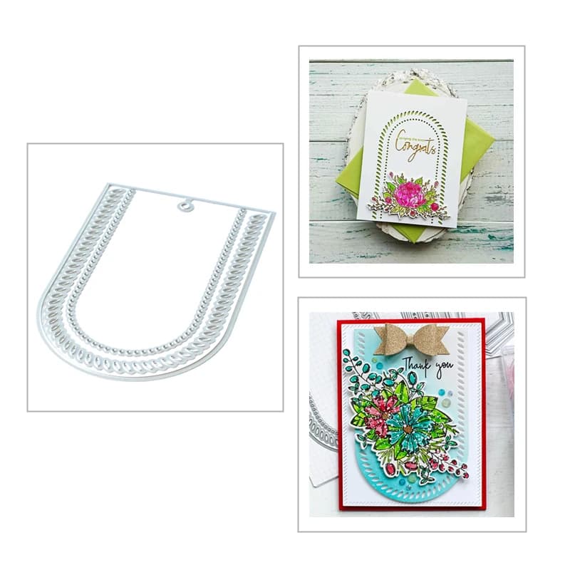 New Metal Cutting Dies and Scrapbooking For Paper Making Flower Background Lace Tag Stencil Card Frame Craft Set No Stamp