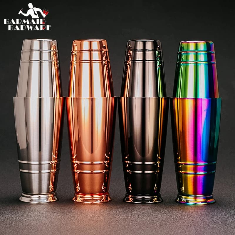 Accessorio per attrezzi da cocktail Boston Bar Shaker Bar in acciaio inossidabile da 500/750 ml