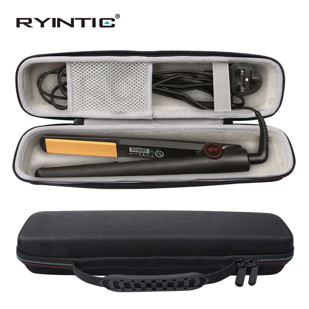 Portable Travel Bag Cover Case Hard Protective Case Carry Hair Straightener for Braun ST780/Ghd V Gold Classic Styler Tool Box