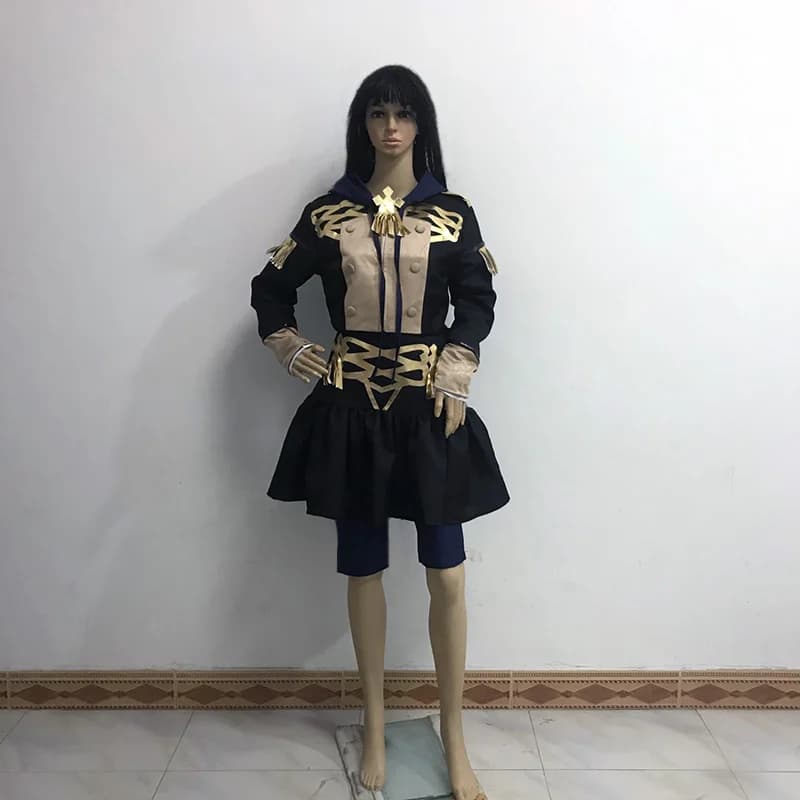 Fire Emblem: ThreeHouses Wind Flower Snow Moon Ufficiali Academy Black Eagles Bernadetta von Varley Dress Costume Cosplay