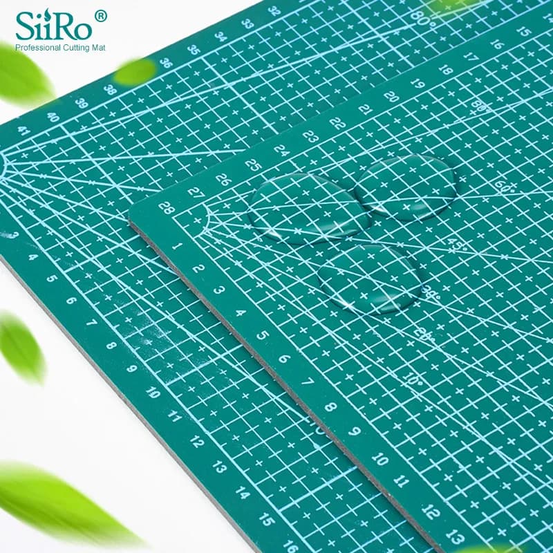 Tappetino da taglio rotante per cucito autorigenerante Tagliere artigianale a doppia faccia per cucito Progetto di scrapbooking di precisione per tessuti per hobby