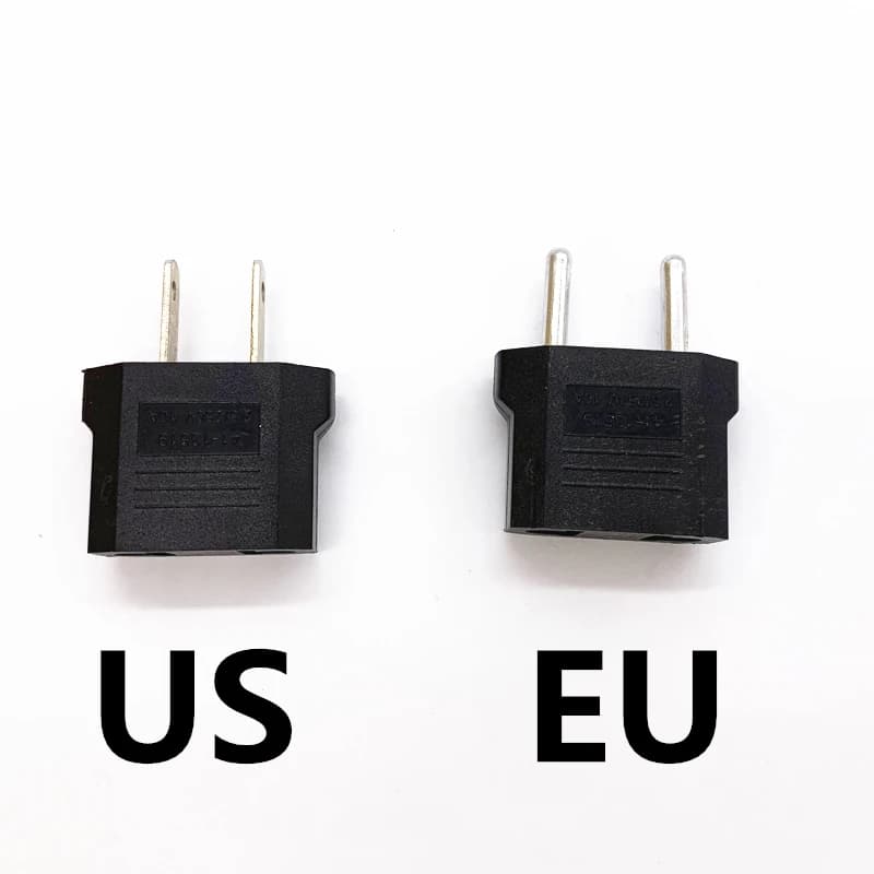 1 pz adattatore spina europea USA UE americano Giappone Cina USA a UE Euro adattatore di alimentazione da viaggio presa convertitore presa