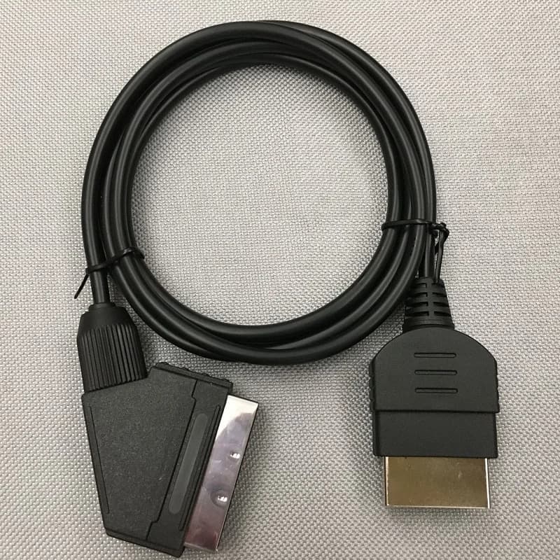 Cavo SCART da 1,8 m per cavo TV HD AV HD Microsoft Xbox Classic - Accessorio per console di gioco