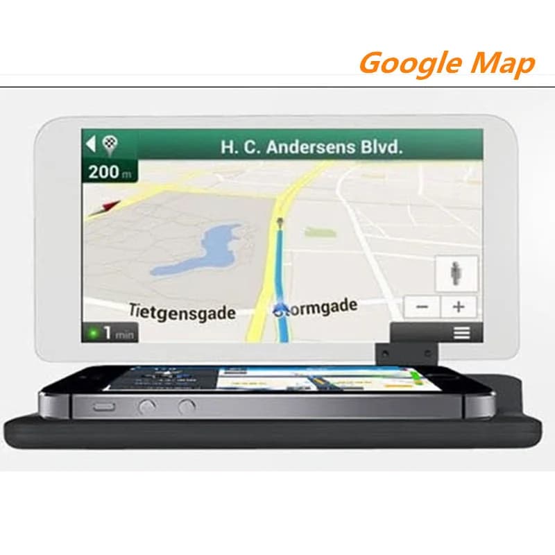 OHANEE 6 pollici universale H6 Car HUD Head Up Display proiettore telefono navigazione Smartphone supporto gps hud per qualsiasi auto