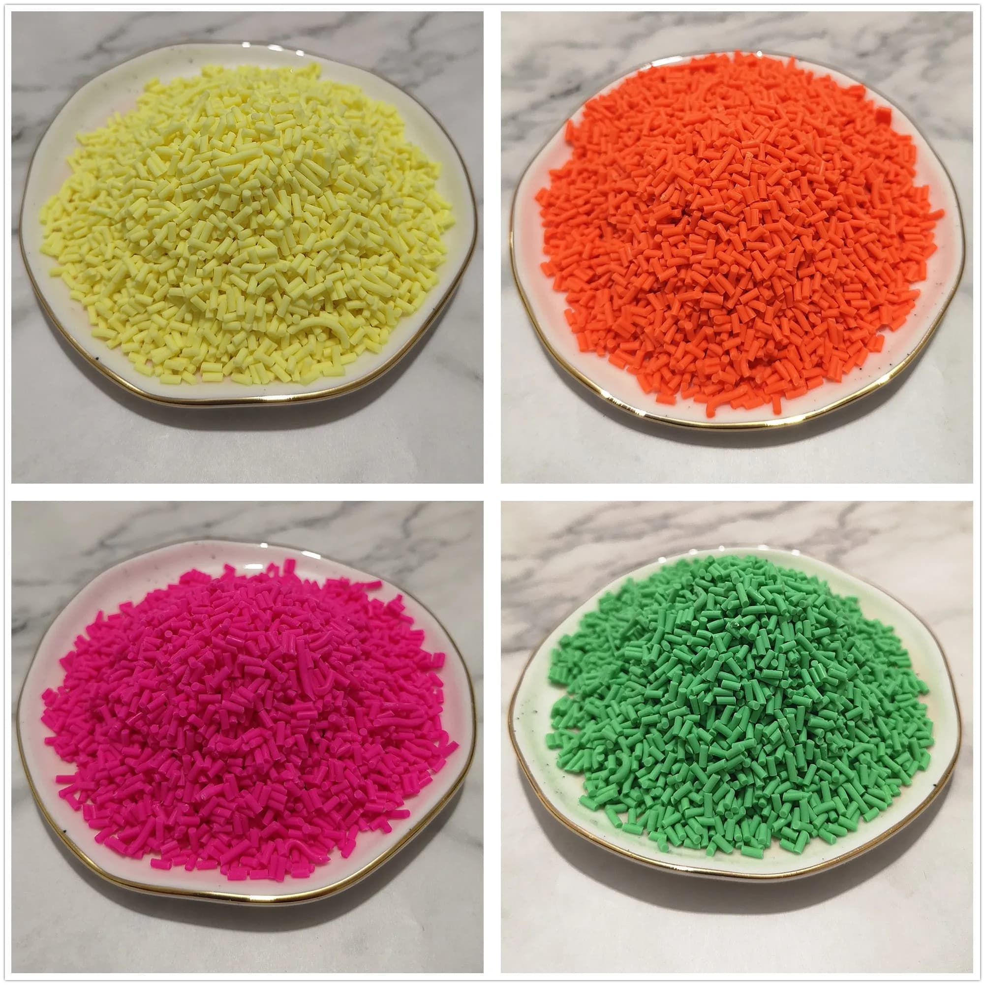 100g Falso Spruzza Decorazione Per riempitivo di melma FAI DA TE Forniture di melma simulazione Torta di Caramelle Dessert Accessori Giocattoli per bambini