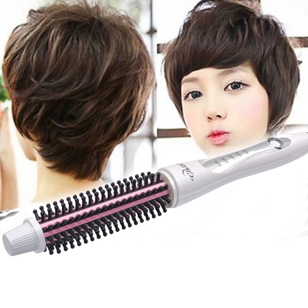 Hairdresser Brush for Smoothing Hair Heater Combo Styler for Smooth Hair Ribbon Iron Hairdresser Hairdresser