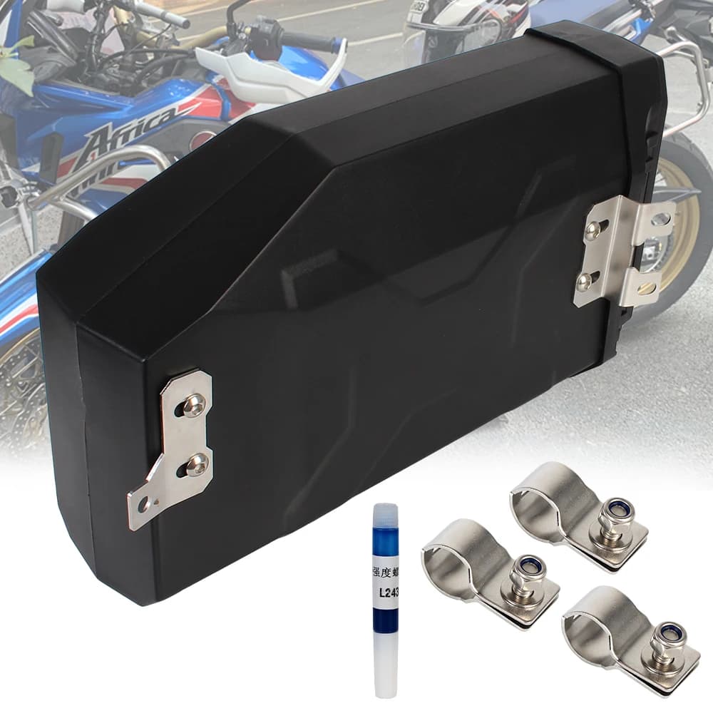 For BMW R1200GS R1250GS F850GS F750GS Plastic box 5 liters Toolbox for motorcycle bearing box with right left side bracket