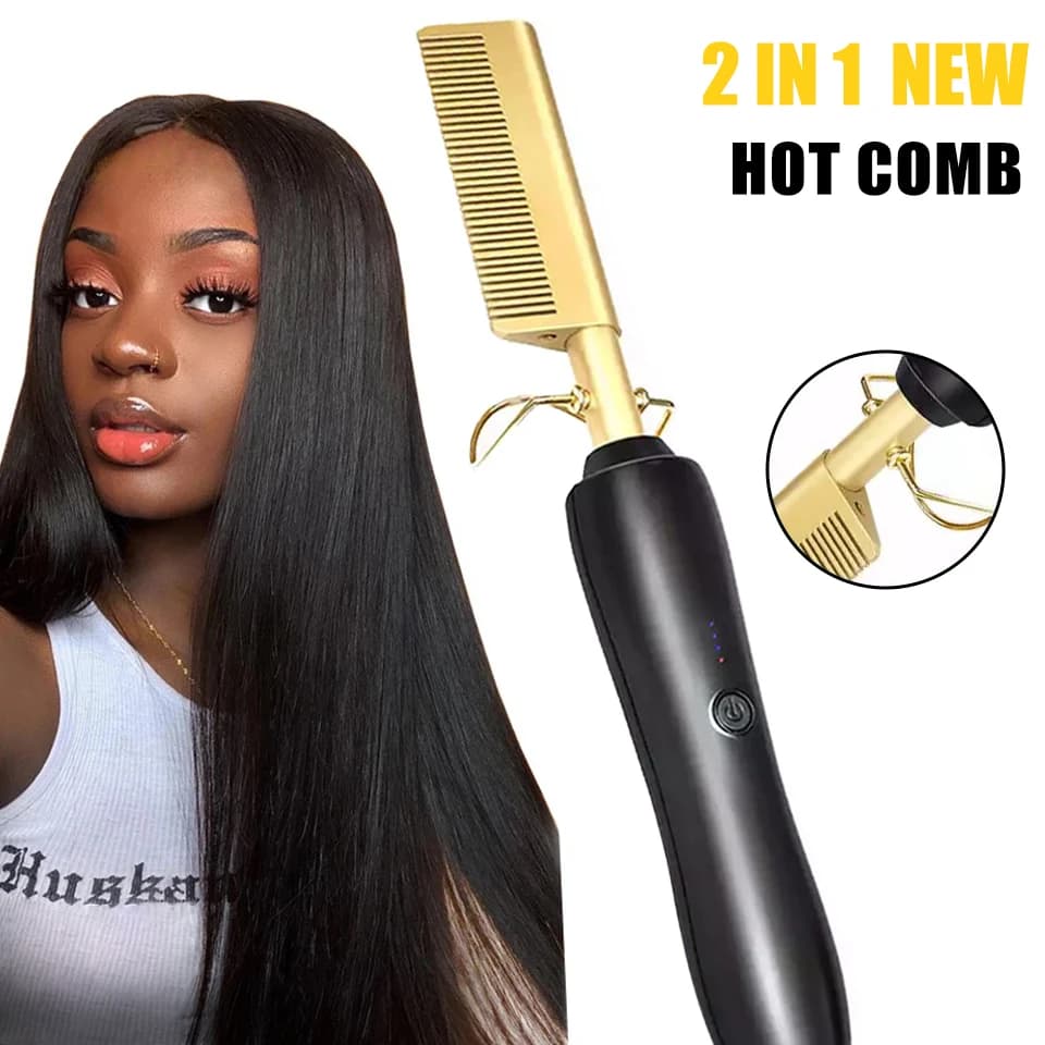 Heater comb plate Electric hot comb Iron Plate Brush to smooth the hair Brush to smooth the hair comb iron