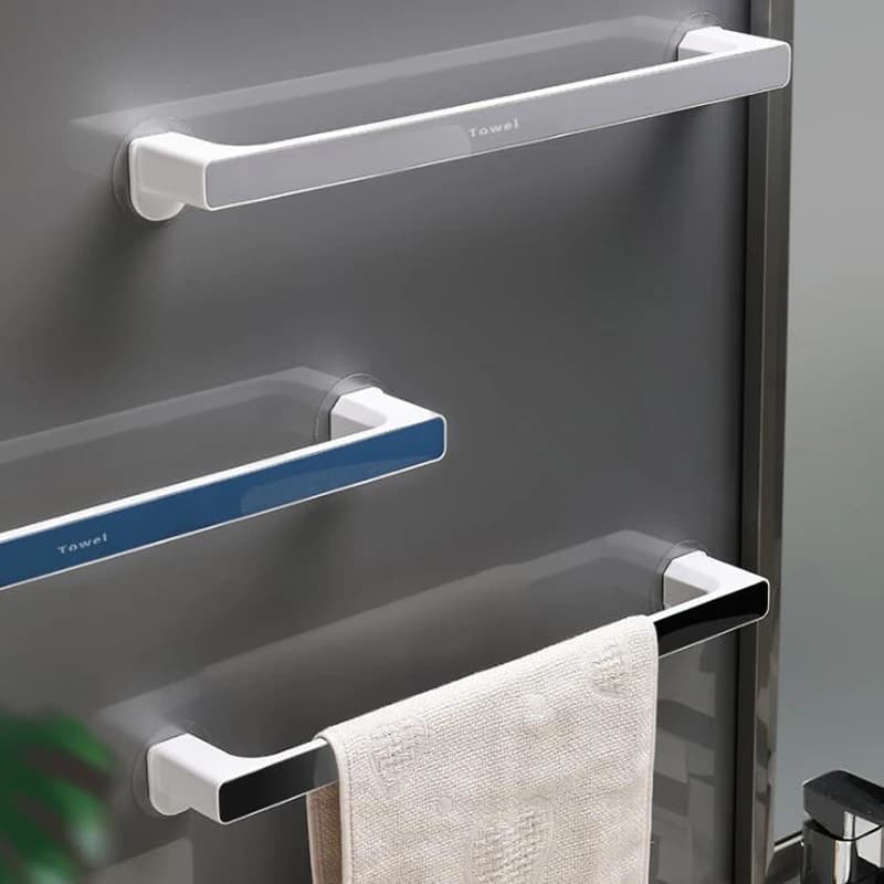 Portasciugamani da bagno Portasciugamani da parete Gancio da bagno Portasciugamani da cucina Portasciugamani autoadesivo Portasciugamani