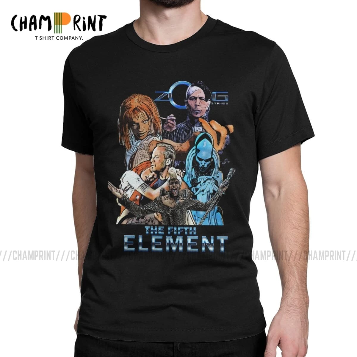 The Fifth Element T Shirt per uomo T-Shirt Casual in cotone O collo Bruce Willis Sci Fi movie Tee Shirt top manica corta Idea regalo