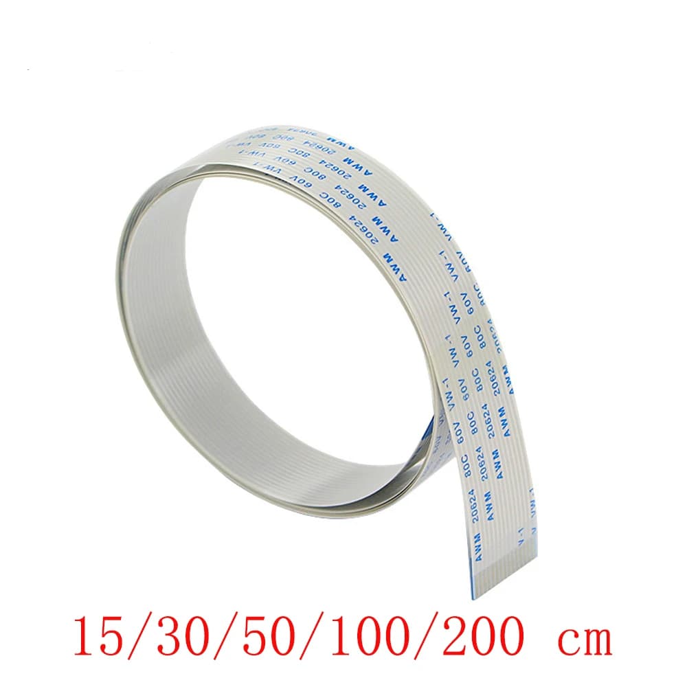 Flex CSI tape cable 15 Pin with 15cm 30cm 50cm 100cm 200cm length for camera Raspberry Pi 3 model B + / 3 / 2