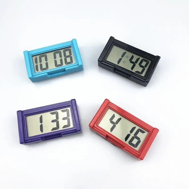 Orologio elettronico per auto, orologio elettronico per auto, moto elettrica, orologio per auto impermeabile, pendolo per orologio digitale per auto