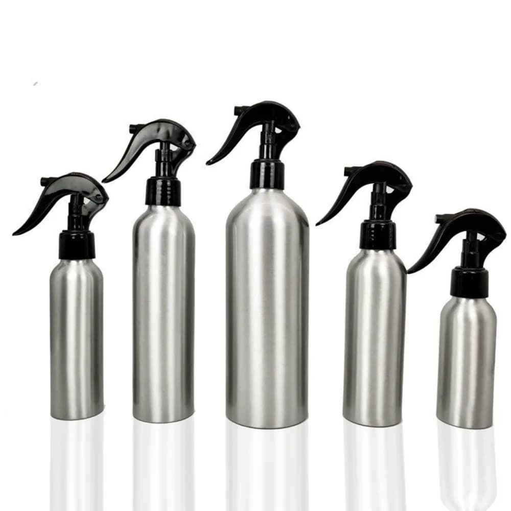 1PCS 30-500ML Aluminum Bottle Empty Spray Bottles Pump Sprayer Fine Mist Spray Refillable Bottles Water Spray Bottle Sprinkler