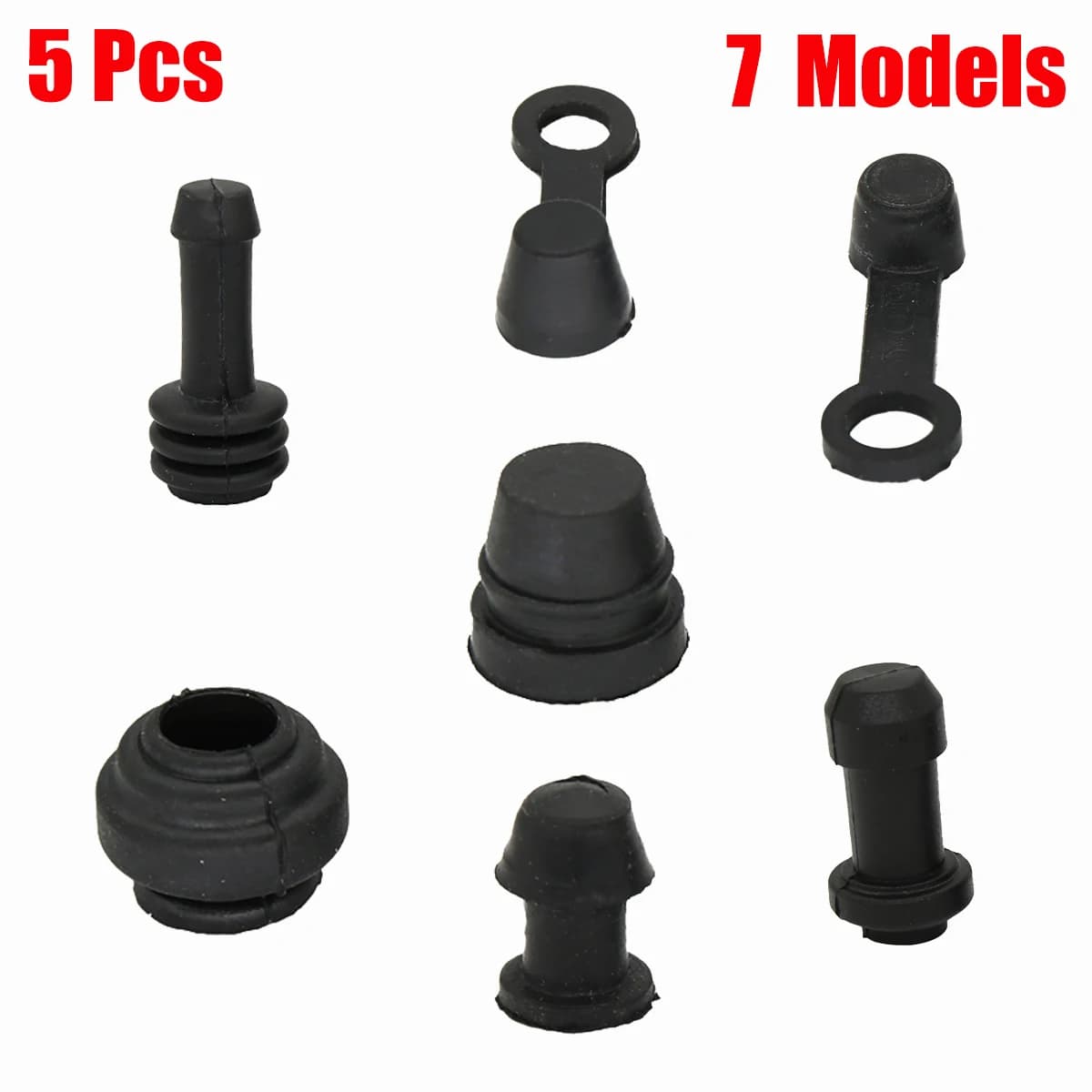 Moto Scooter freno pompa superiore e inferiore pinza ammortizzatore manicotto parapolvere pompa freno a disco in gomma tappo impermeabile