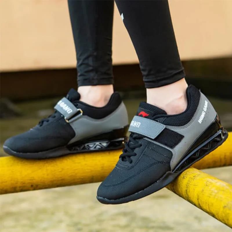 Professional weight lifting shoes Hightop Weight lifting shoes Gym Bodybuilding Suqte Power Lifting