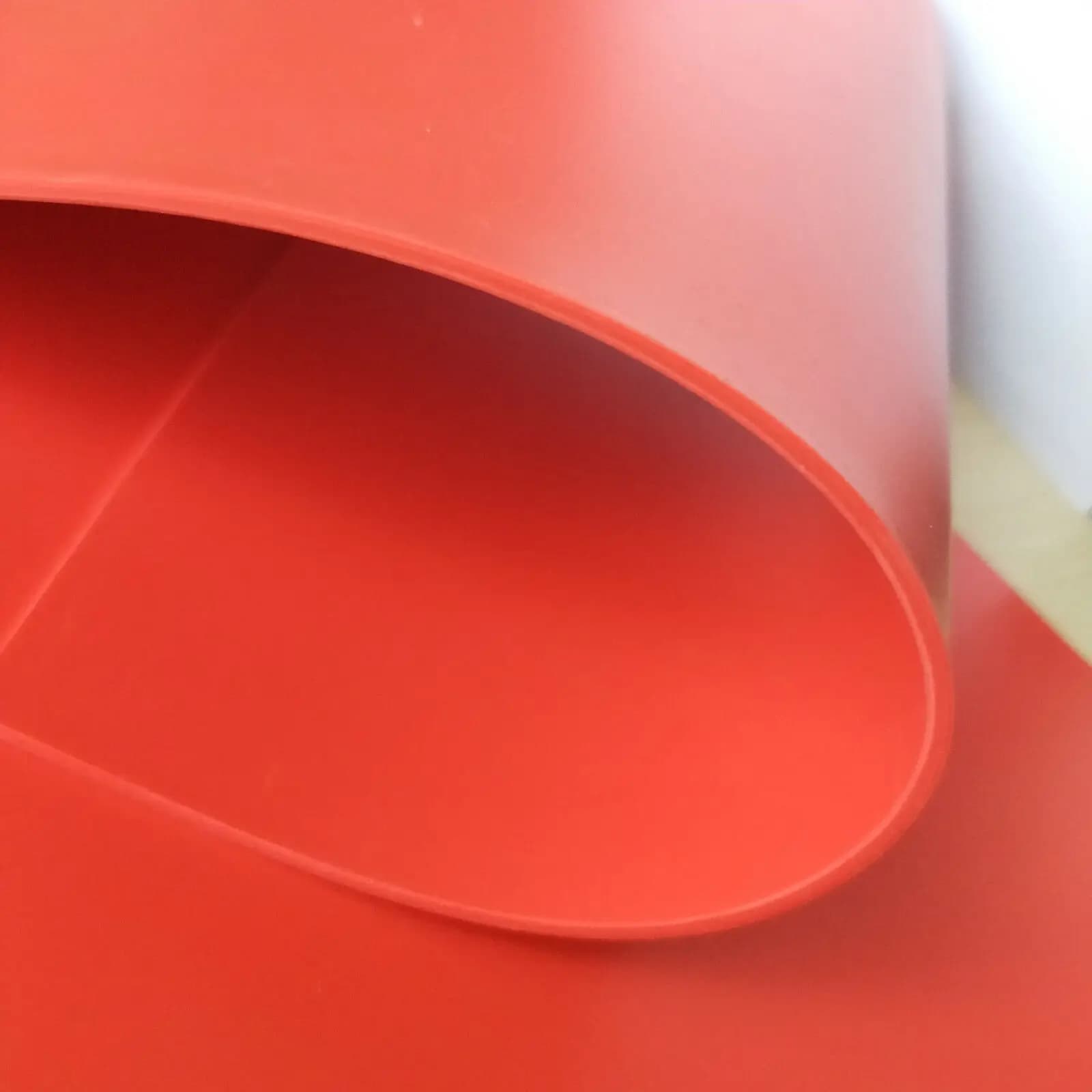 1 1.5 mm orange rubber sheet for laser engraving embossing stamping