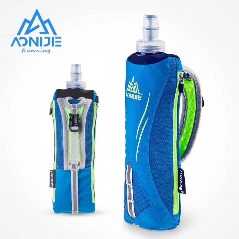 AONIJIE E908 Race And Jogging held in Hand Kettle Water Bottle Powder Support Water Bottle Storage Bag Hydrating Package Hydrating Hydrating Carburet Soft Maratona Race Bottle