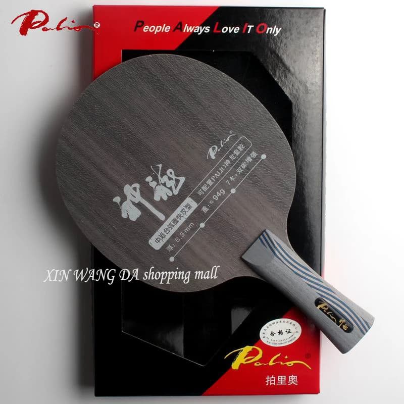 Palio Fairy Dragon Racchetta da ping pong 7Wood + 2Carbon Attacco rapido con anello Originale
