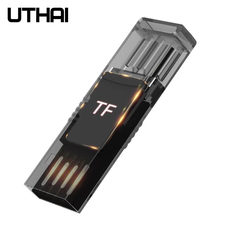 Mini lettore di schede TF Computer mobile TYPE-C due in uno adatto per connettore di espansione per computer Android universale ad alta velocità