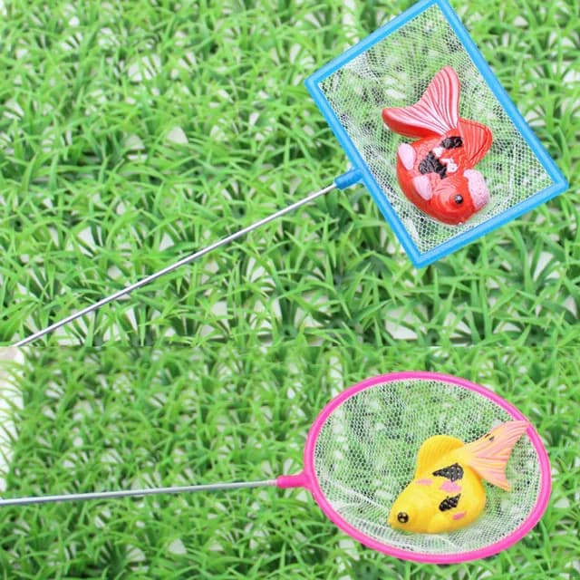 Set di Pesca Magnetica con Rete Extra Grande, Giocattolo Divertente per Bambini, Portatile e Facile da Trasportare, HOGNSIGN, in Plastica Non Elettrica, per Bambini 2-4 Anni