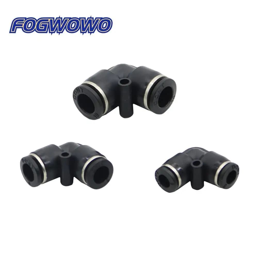 Mint Corner Rubber Roller Groover Quick Lock- Garden Plastic Connectors Pneumatic Element Connector Size Interface/6mm/8mm/10mm 5 Pcs