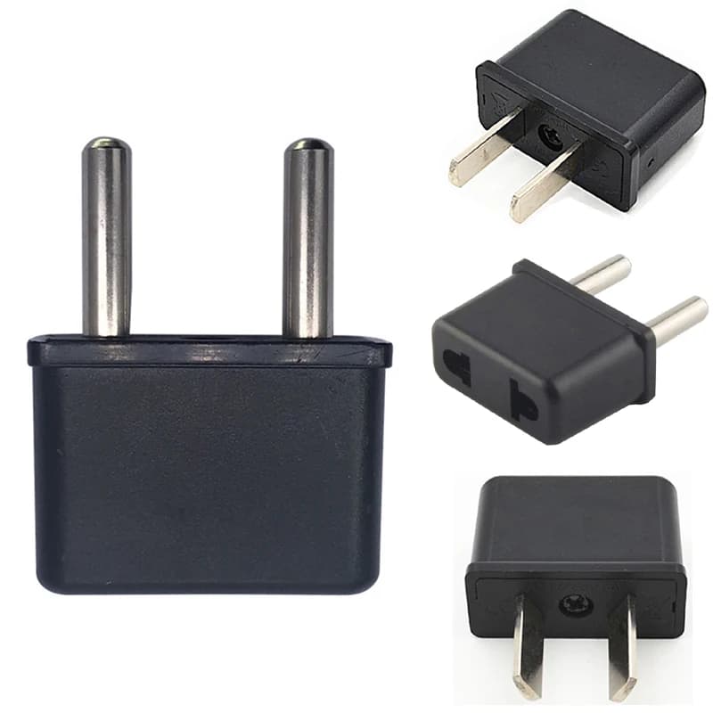 1 pz universale US AU EU Mini Plug Adapter America European Australia Small AC Travel Adapter Plug convertitore presa elettrica 6A