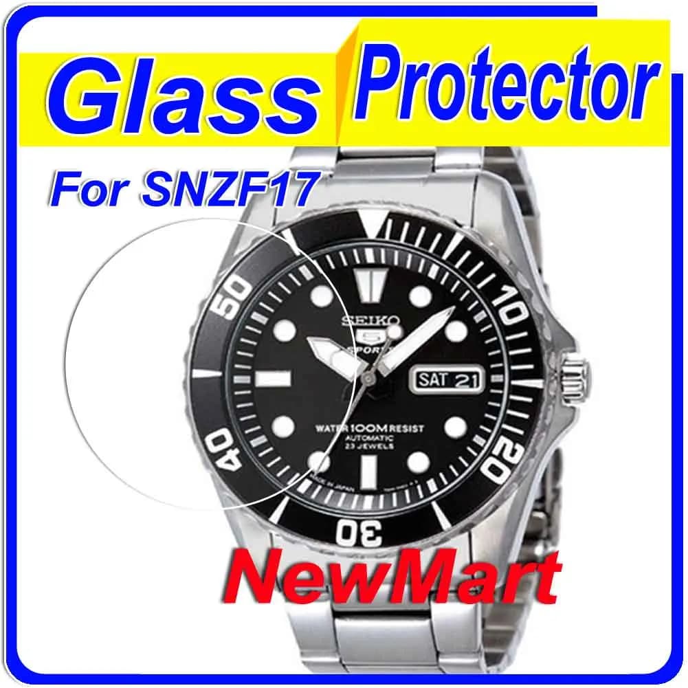 3 pezzi di protezione in vetro per SNZF17 SKX007 SKX173 SKX175 SKXA35 SKX009 SKX013 SKZ211 SNZF15 SNZG07 9H protezione temperata per Seiko