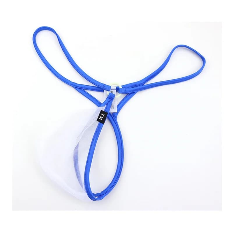 Intimo Sexy da uomo perizoma intimo sottile setoso frivolo traspirante rigonfiamento marsupio Bikini Air Light sport perizoma a rete