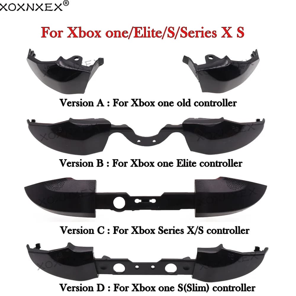 XOXNXEX 1PCS RB LB Pulsante Trigger Paraurti Mod Kit per Xbox One S Elite Controller Sostituzione Bottoni Destra Sinistra Accessori