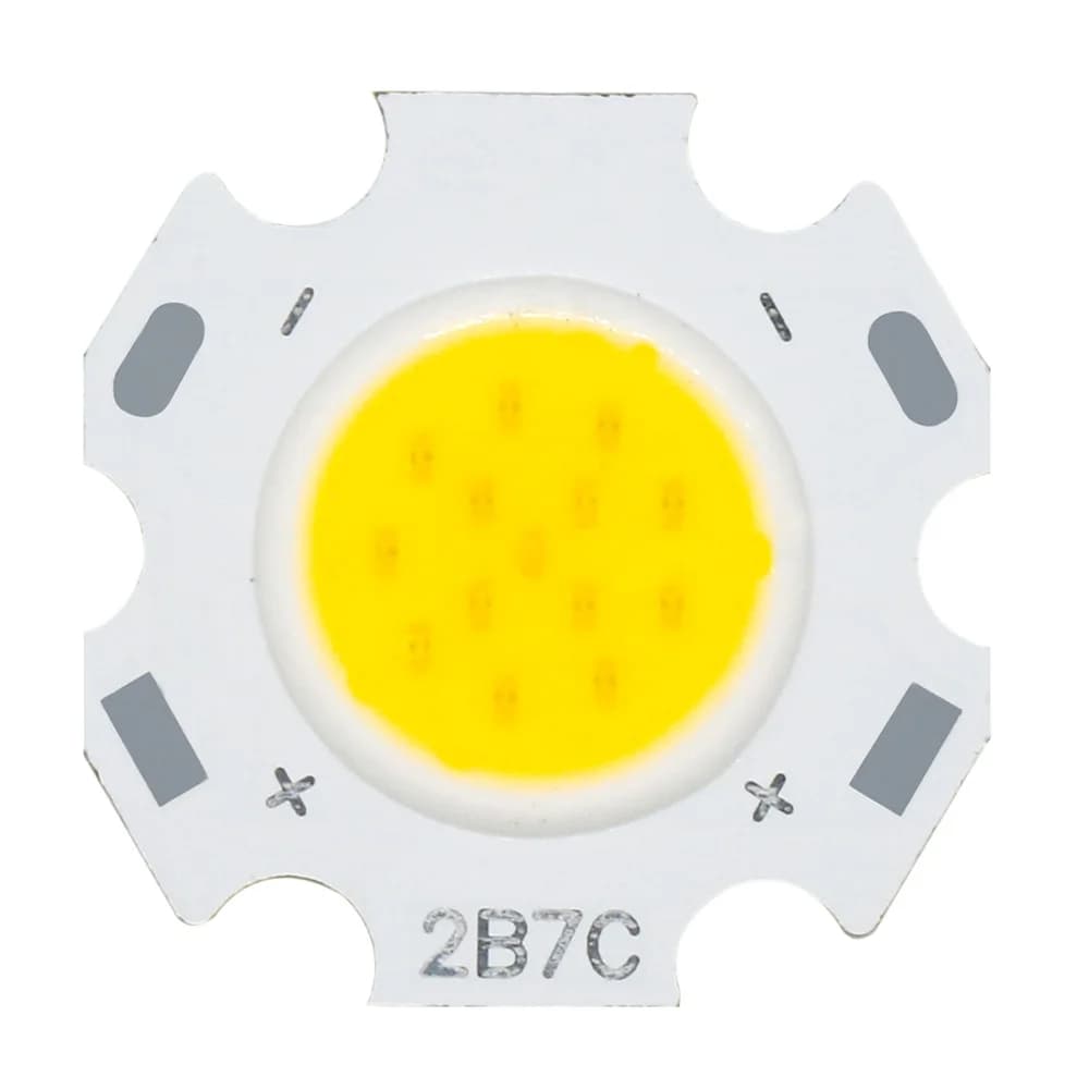 10 pz molto 3 W/5 W/7 W/10 W LED COB 250mA Bianco Neutro Caldo LED lampada Bead Chip 2020mm 1313mm Per Spot Luce Da Incasso lampada a diodi