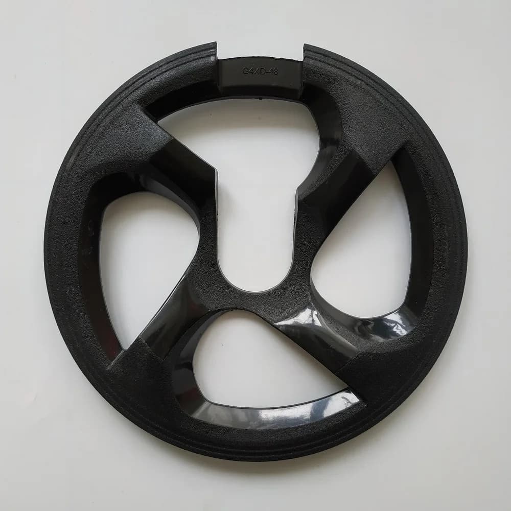 Protezione catena MTB, copertura protettiva ruota catena, protezione pignone bicicletta in plastica, 42T, 44T, 46T, 48T