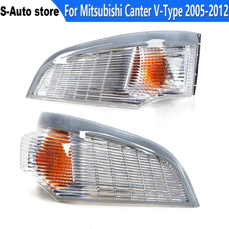 Per Mitsubishi Canter FUSO FE 7/8 2005-2011 Auto Anteriore Fendinebbia Lampada Ad Angolo Indicatore di Direzione Della Luce Fari indicatore di Montaggio Della Lampada