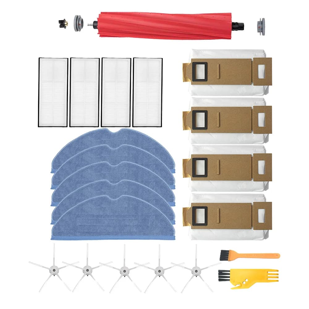 Sostituzione per Xiaomi Roborock S7 / T7S Plus Mop Rag Bag filtro Hepa spazzola a rullo laterale aspirapolvere pezzi di ricambio accessori