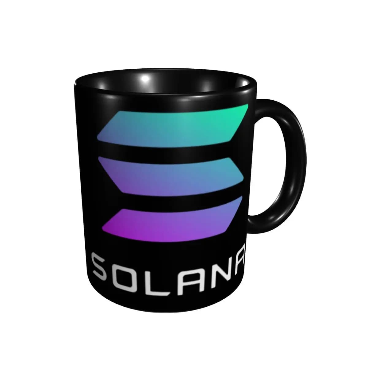 Promo Solana SOL tazze vendita calda tazze tazze stampa Geek Boccali da birra con custodia Litecoin