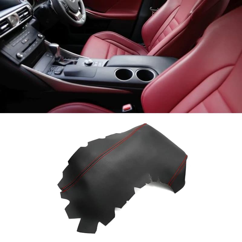 RHD Soft Leather Arm Cover for Lexus IS250 IS350 2014 2015 2016 2017 Interior Car Control Center Panca Coprisedile Armrest