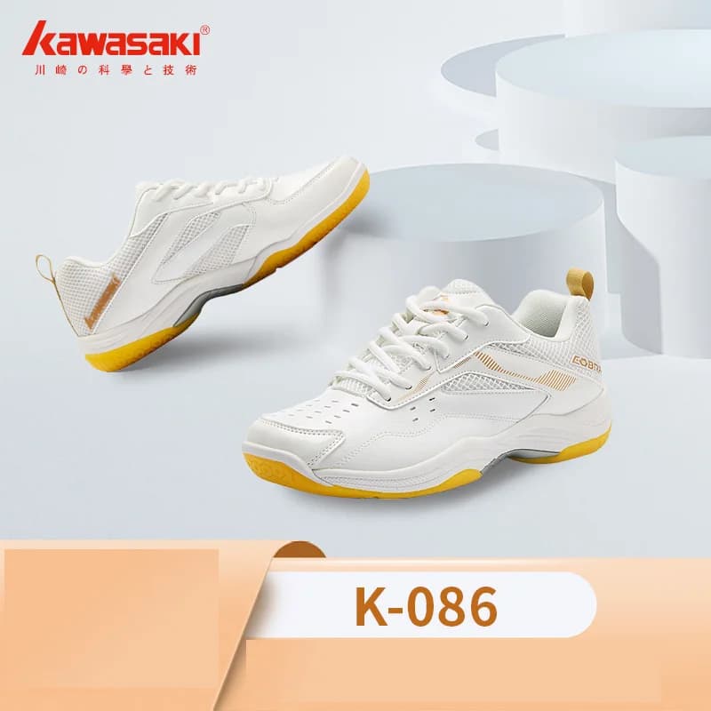 Scarpe da badminton Kawasaki Scarpe sportive antiscivolo traspiranti per uomo Donna Sneakers K-086