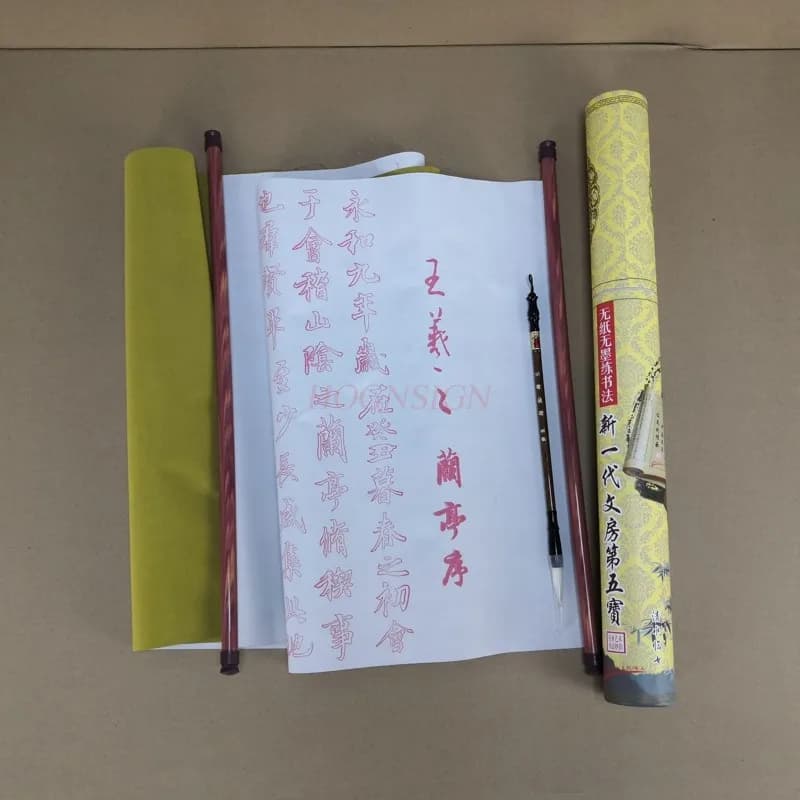 child gift Reusable Chinese Magic Cloth Water Paper Water Writing Cloth Calligraphy Fabric Book Notebook School Supplies