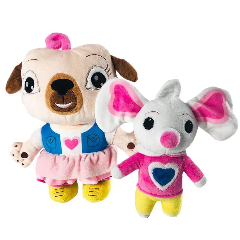 17/30 centimetri Chip E Patate Giocattoli di Peluche Animale Del Fumetto Carlino Cane E Mouse Peluche Bambola Morbido Farcito Peluche per I Bambini Regali Di Compleanno