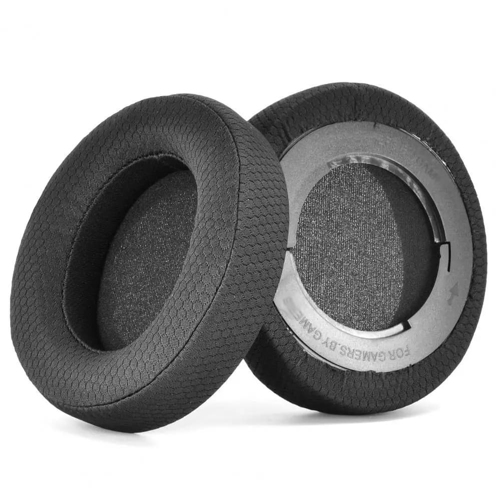 1 pair of breathable headphone bearings in replaceable protective mesh fabric for Krakenes 7.1 V2 Pro shavers