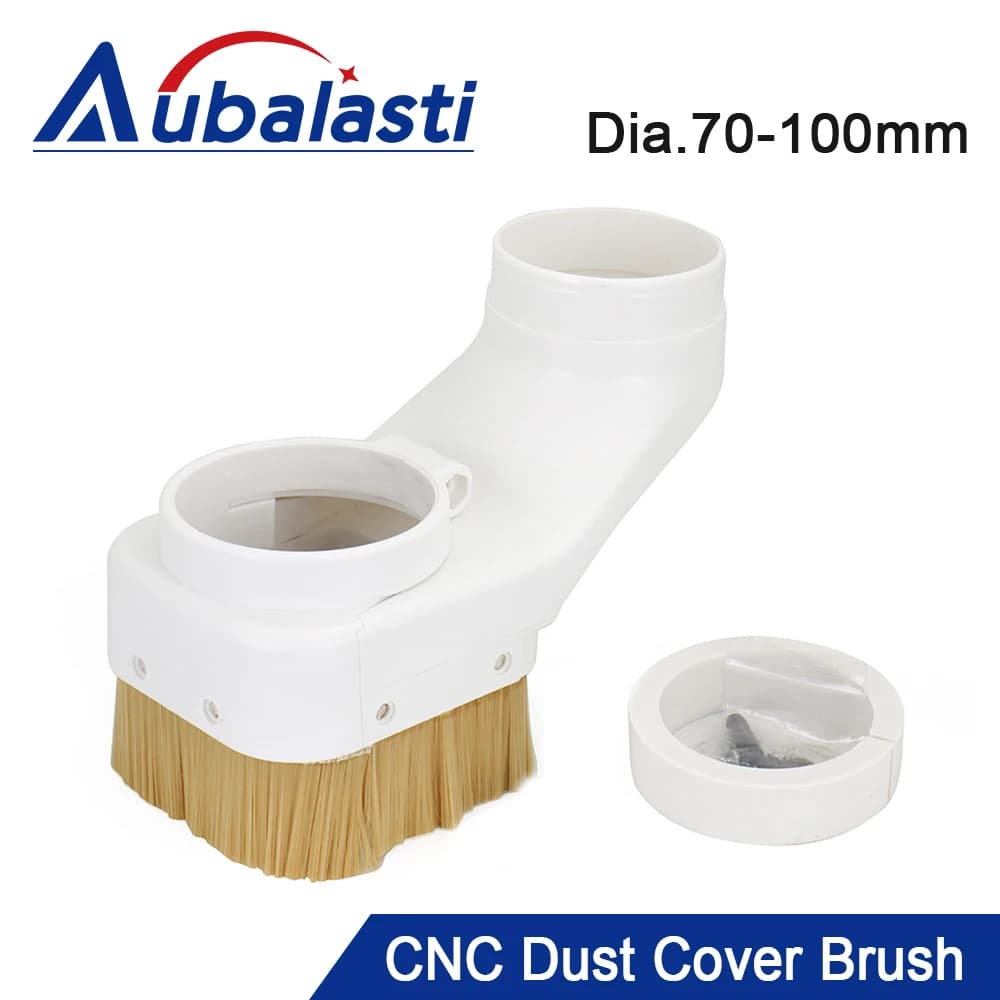 Dado per scarpa antipolvere del Router di CNC 70/75/80/85/90/100mm CNC parapolvere spazzola mandrino incisione fresatrice detergente strumenti per la lavorazione del legno