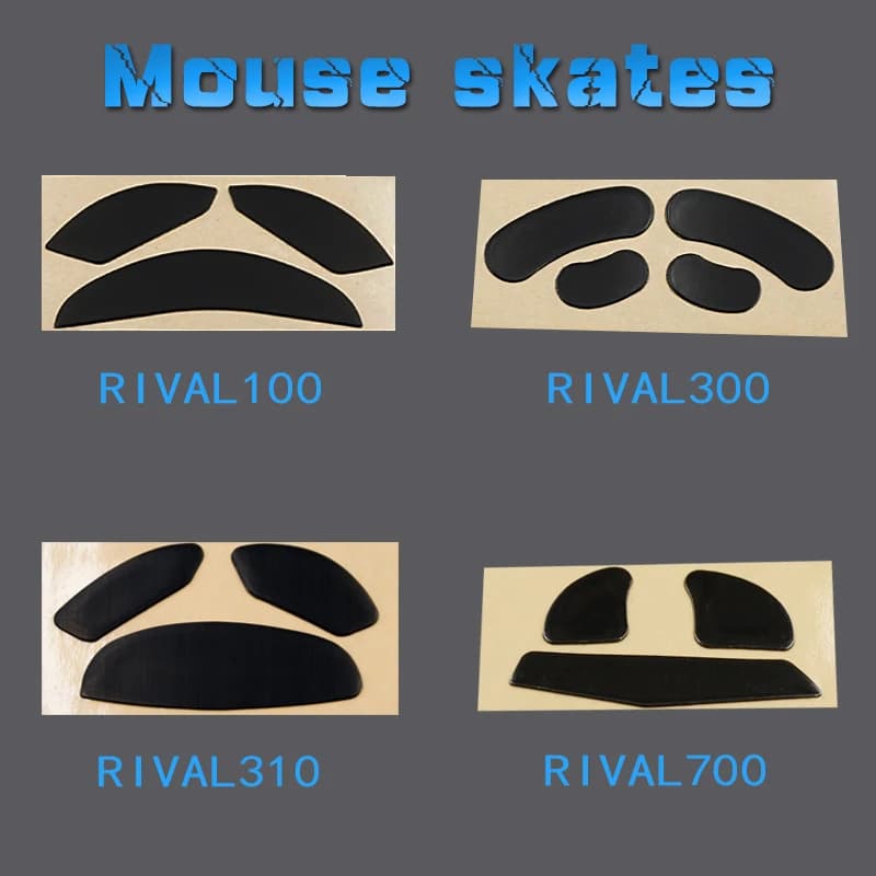 Steelseries Rival 3 700 710 600 650 500 310 300 300S 110 100 106 95 0.6MM optical game rescuers replace foot